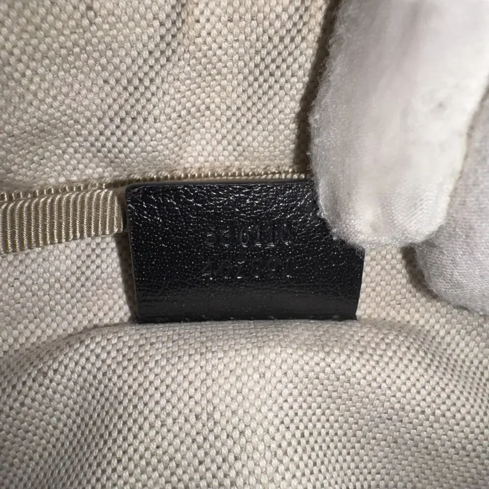 Gucci Leather Basketball Handbag